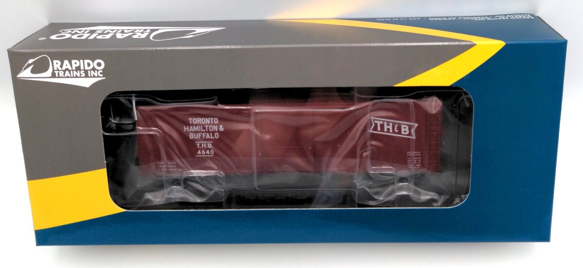 Rapido Trains 130112-1 HO Toronto, Hamilton & Buffalo 40' USRA D-S Boxcar #4640