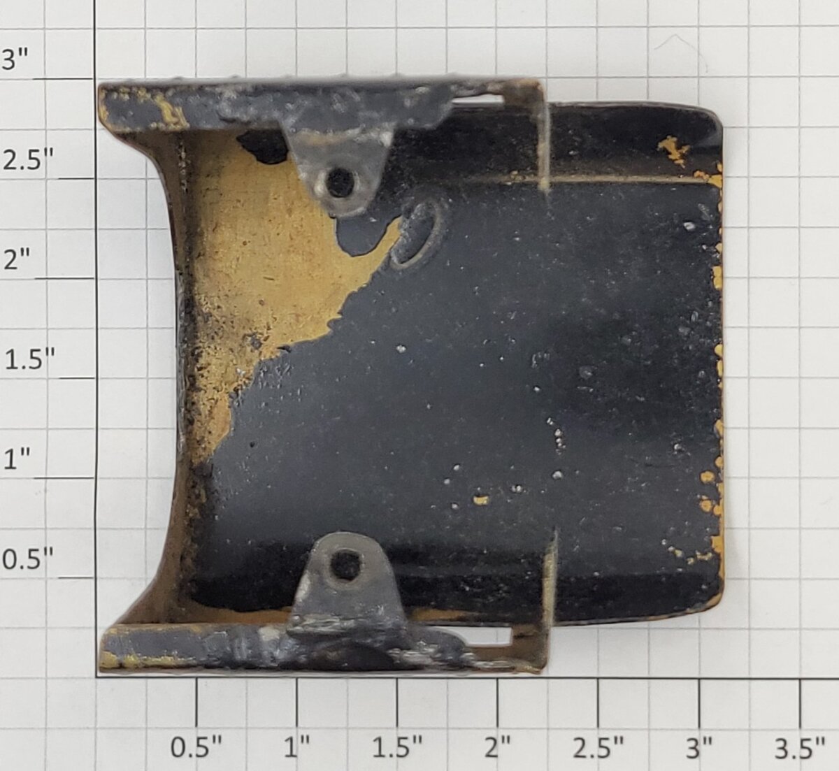 Acme 0108-10 Prewar O Gauge Brass Painted Black Steam Loco Boiler Cab Shell