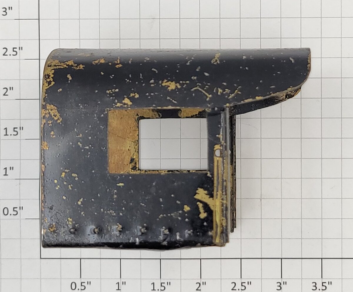 Acme 0108-10 Prewar O Gauge Brass Painted Black Steam Loco Boiler Cab Shell