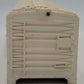 Lionel 3472-61 White Milk Car Shell w/ Operating Hatch and Broken Door Frames
