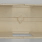 Lionel 3472-61 White Milk Car Shell w/ Operating Hatch and Broken Door Frames