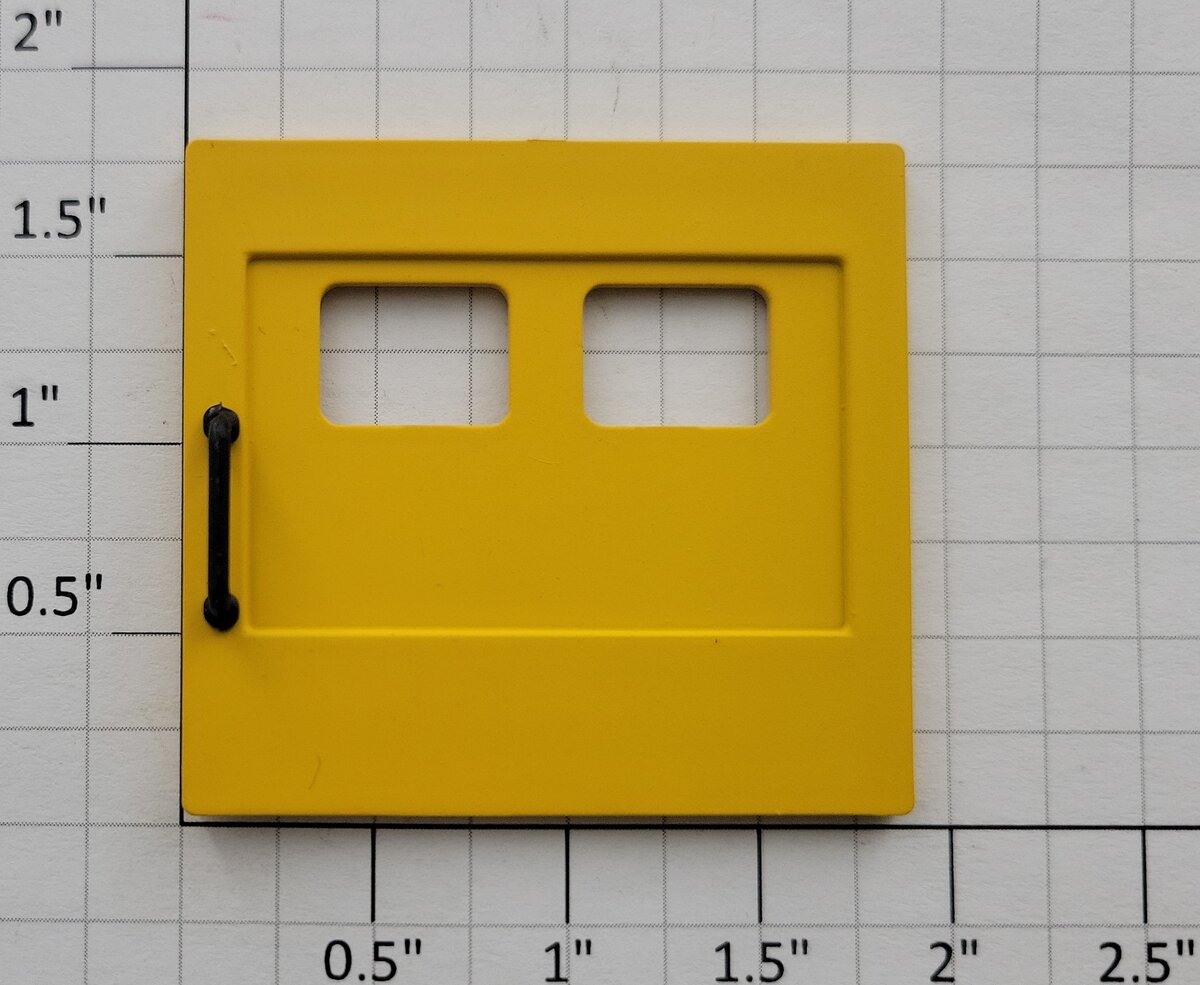 Lionel 9545-14X Union Pacific Yellow Baggage Car Door with Handle