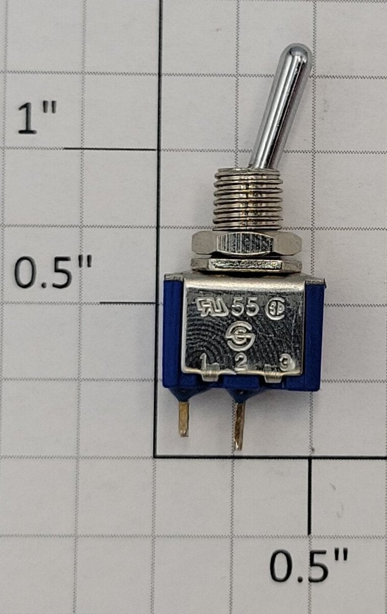 Acme MS-600 SPST Mini Toggle Switch 10A @ 125VAC