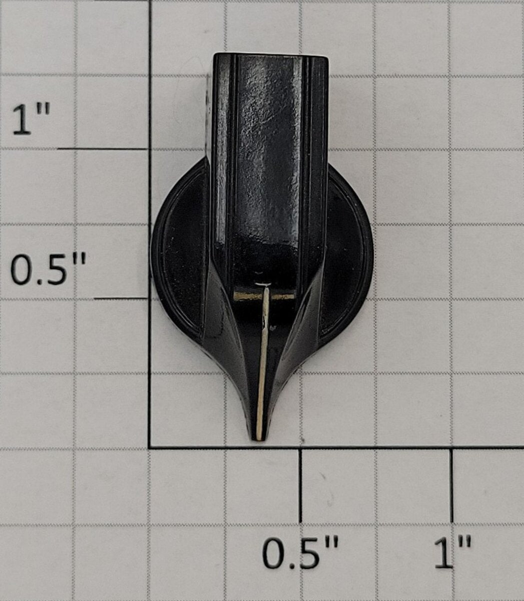 Acme 0110-01 Black Radio Knob