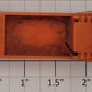 Lionel 356-35 Orange Baggage Cart Truck and Figure