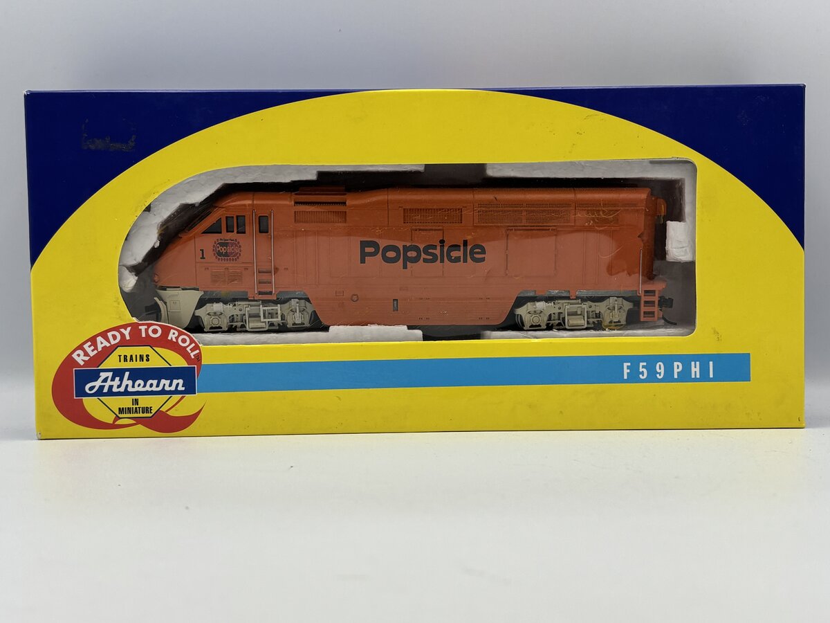 Athearn 2600 HO F59PHI Diesel Locomotive Popsicle