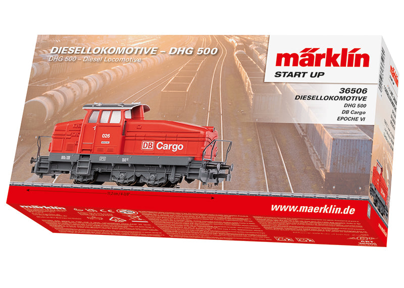 Marklin 36506 HO Marklin Start up DB Cargo Class DHG 500 Era VI Diesel Loco