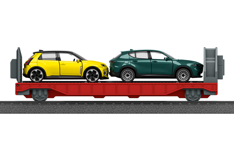 Marklin 44125 HO Marklin my world - Auto Transport Car w/Automobile Models
