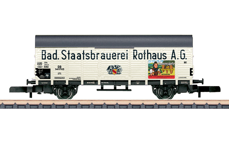 Marklin 82260 Z Bad. Staatsbrauerei Tannenzapfle Type GL 11 Boxcar #546078
