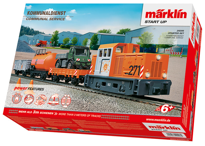 Marklin 29296 HO Henschel Design "Communal Service" Starter Set