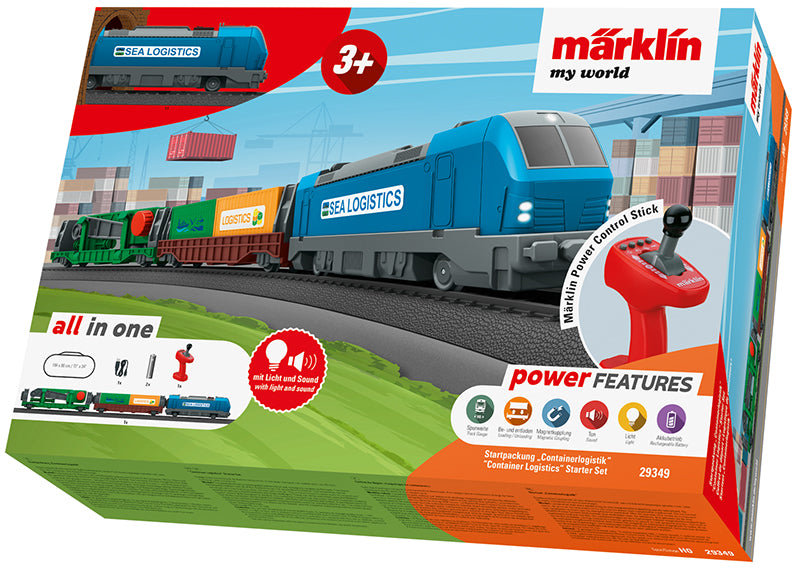 Marklin 29349 HO Marklin My World "Container Logistics" Starter Set