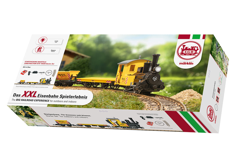 LGB 72504 120 Volts Construction Site G Gauge Starter Set