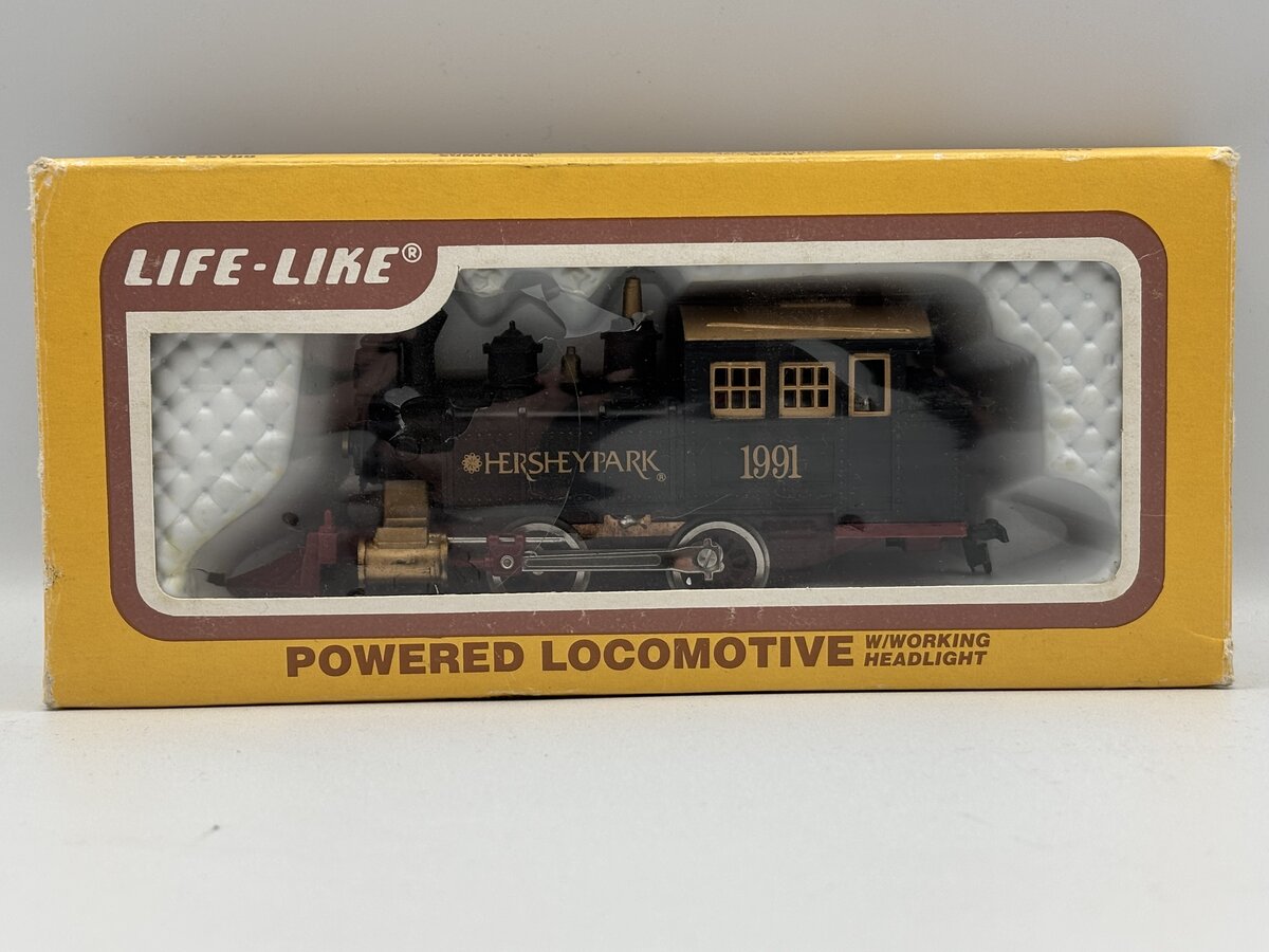 Life Like 8305 HO Teakettle Hershey Park Steam Locomotive #1991