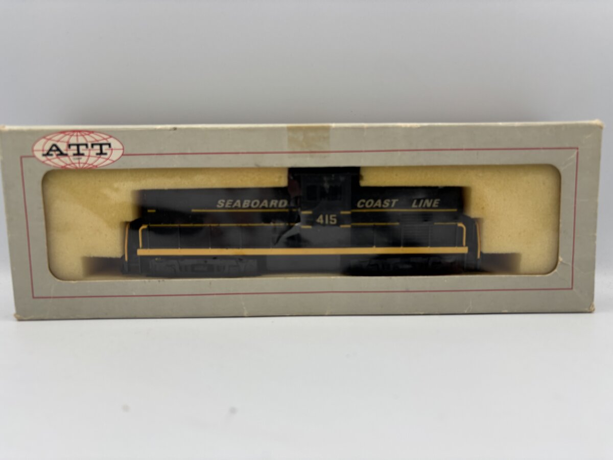 ATT HO Powered-Dummy Diesel Locomotive Seaboard Coast Line 415