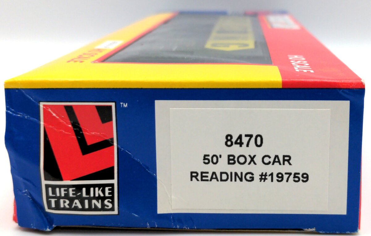 Life Like 8470 HO Reading 50' Box Car #19759
