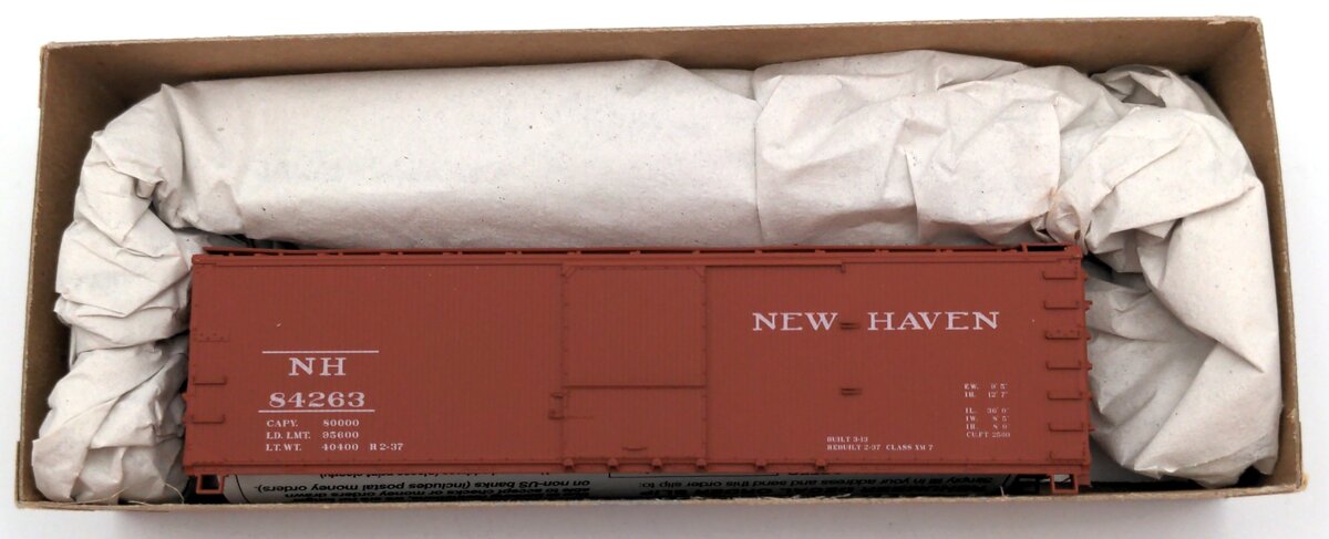 Accurail 4620.9 HO New Haven 40' USRA Double Sheathed Wood Boxcar Kit