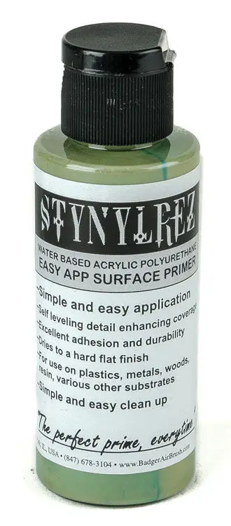 Modelflex Railroad Colors SNR-205 Olive Green Modelflex Paint Primer - 2 oz.