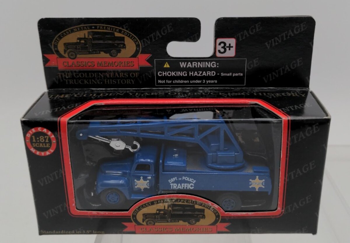 Peterbuilt 16403C1 1:87 Classics Memories Dept. of Police Traffic Truck Die Cast