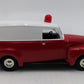 Ertl 20654P Red / White Diecast 1950 Chevy Panel Van Ambulance