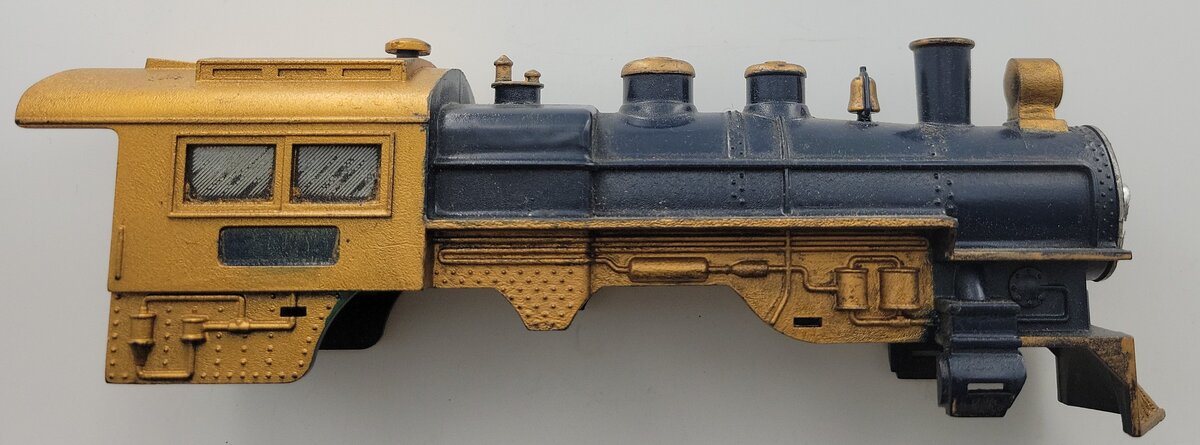 American Flyer 21166-2 Steam Loco Shell Repainted Blue and Gold