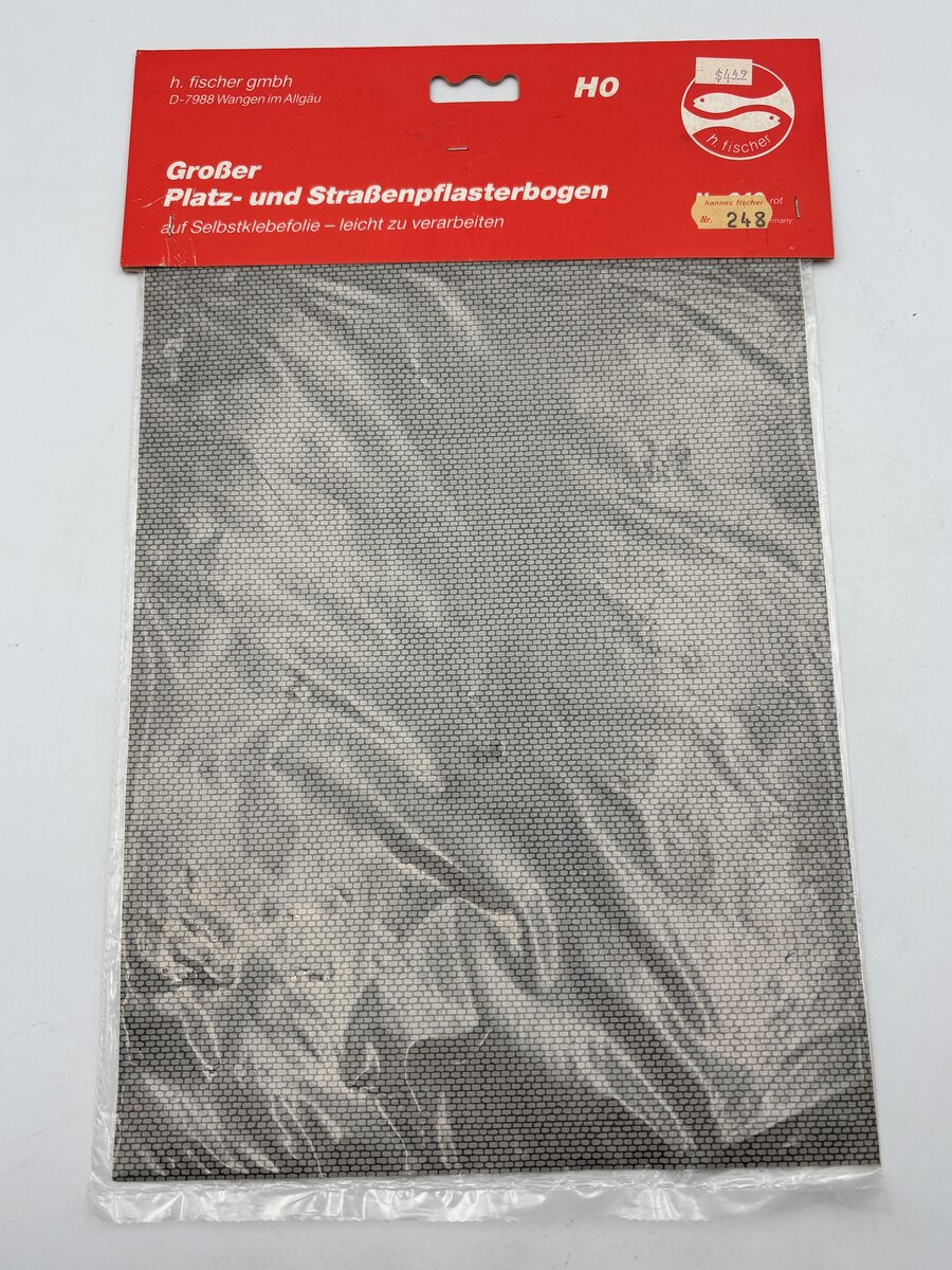 H. Fischer 248 HO Large Square Street Paving Arch