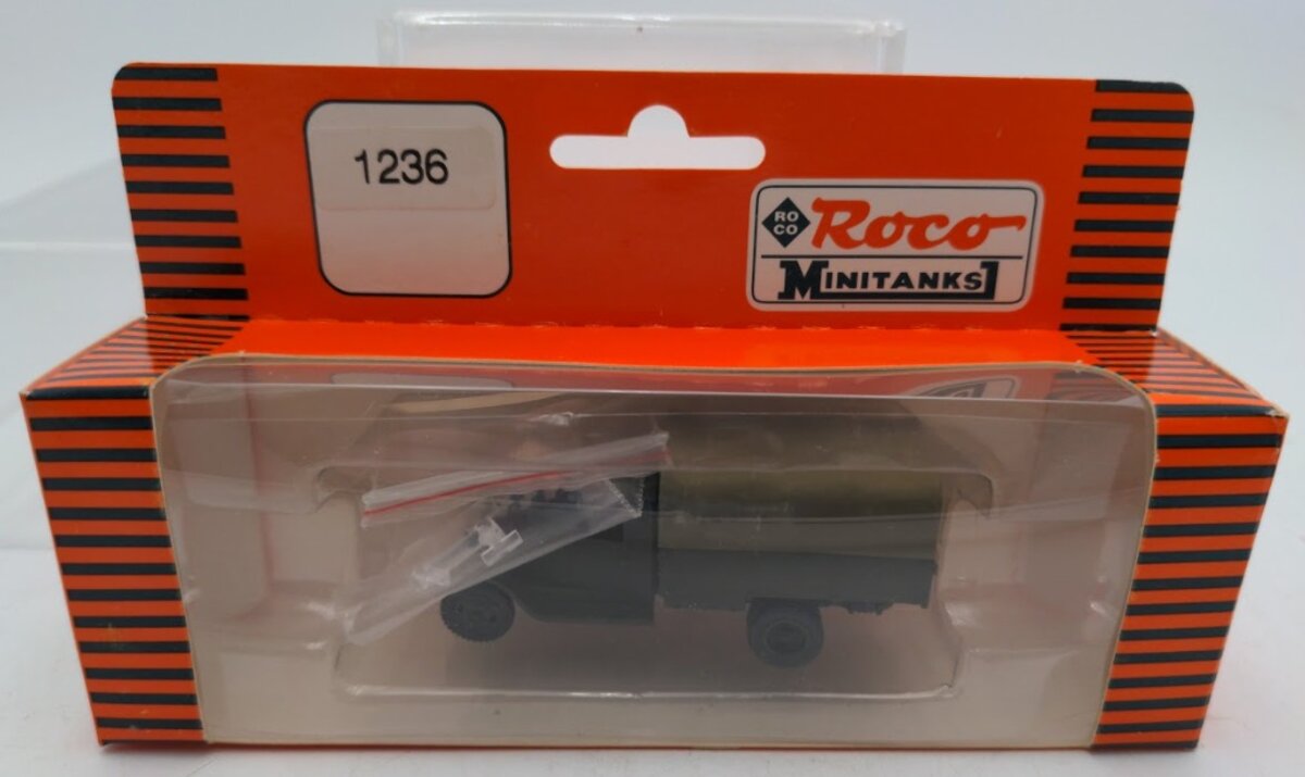 Roco 1236 HO Scale MiniTanks Soviet Truck Military Plastic Vehicle