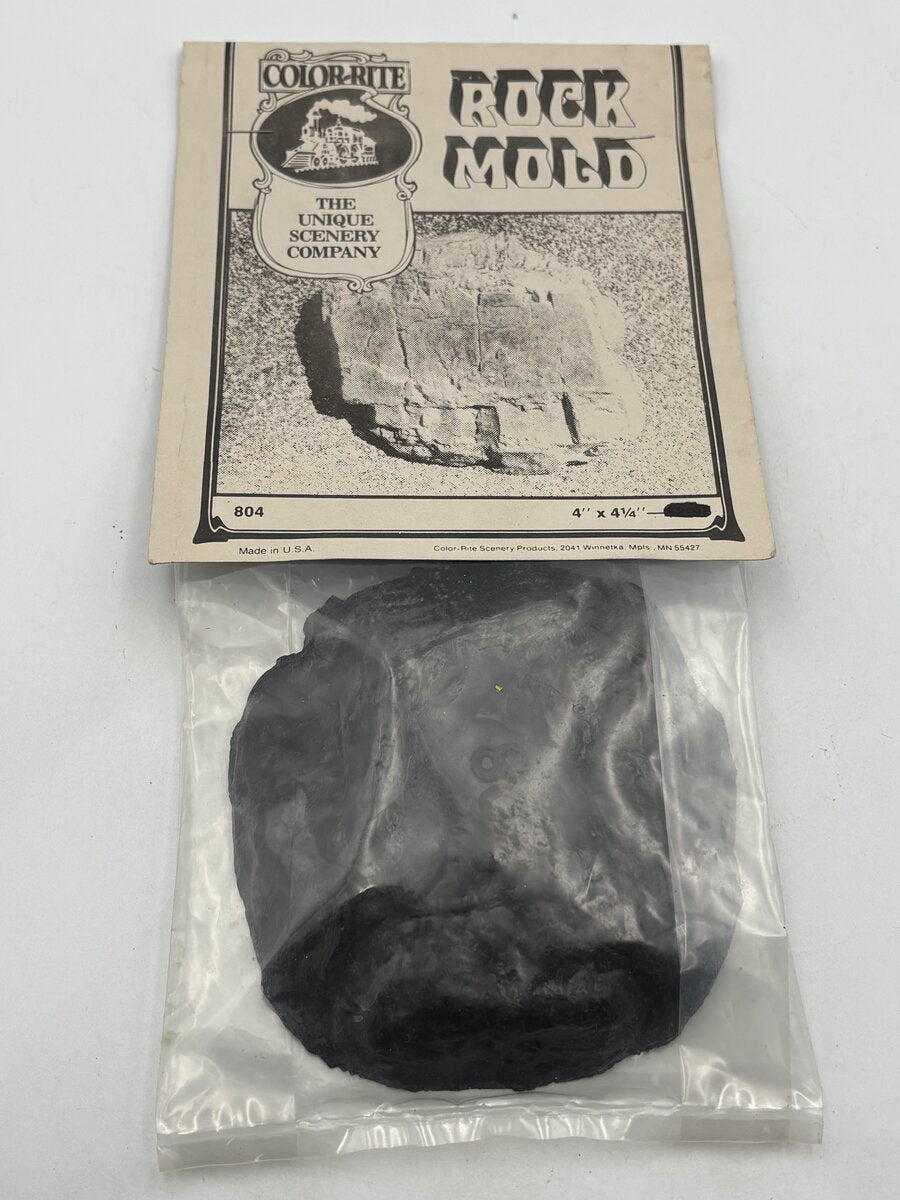 Color-Rite 804 4" x 4 1/4" Rock Mold