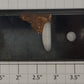 19161-101 Lionel 4-Wheel Passenger Car Mounting Channel Frame with Surface Rust