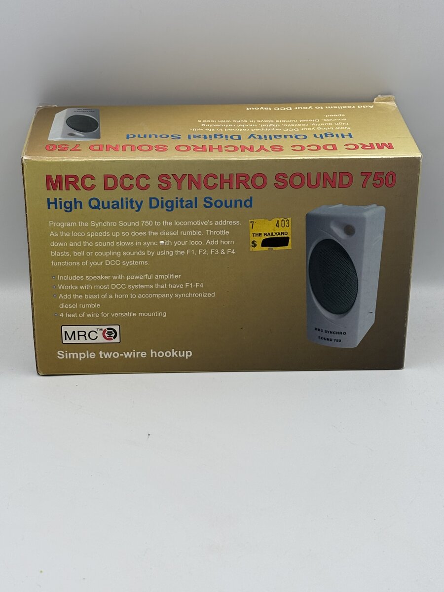 MRC DCC Synchro Sound 750 Digital Diesel Sound Speaker