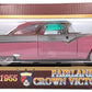 YatMing 92138 1:18 Die-Cast 1955 Fairlane Crown Victoria (Pink and White)