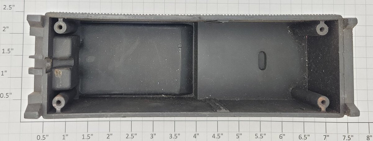American Flyer XA9461 S Scale Plastic Reading Lines Tender Shell