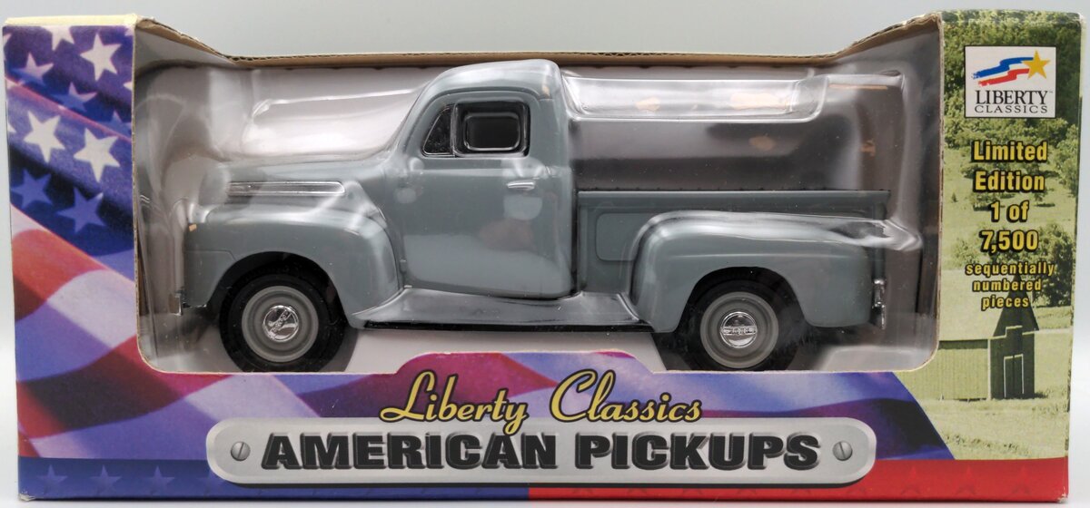 Liberty Classic 68551 1:24 Ford American Pickup Truck (Grey)