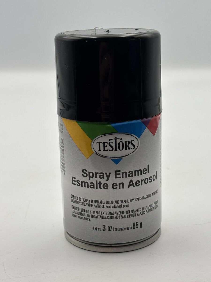 Rust-Oleum 1247T Gloss Black Spray Paint 3oz
