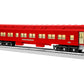 Lionel 2527650 O Lionel Line Red "Prewar Inspired" Passenger Car (Set of 4)