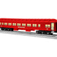Lionel 2527650 O Lionel Line Red "Prewar Inspired" Passenger Car (Set of 4)