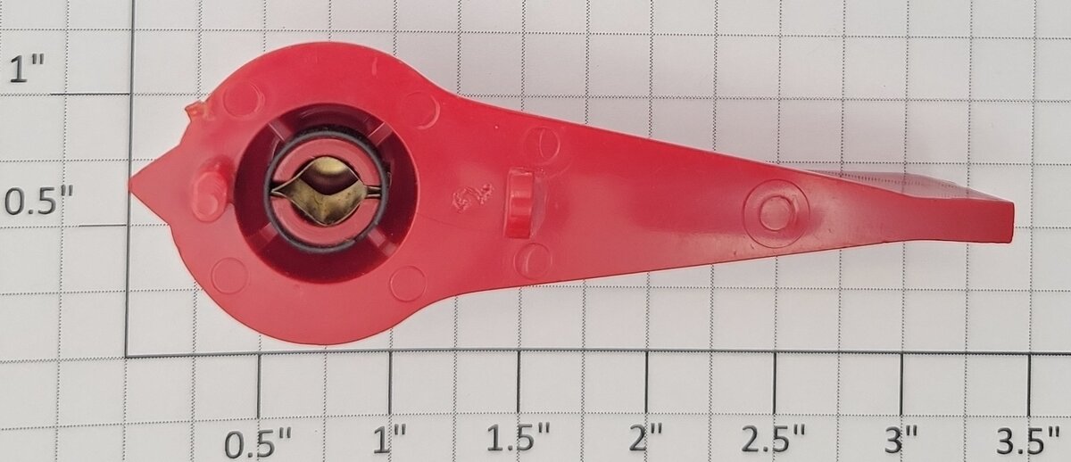 Lionel 1044-31 Red Control Handle with Center