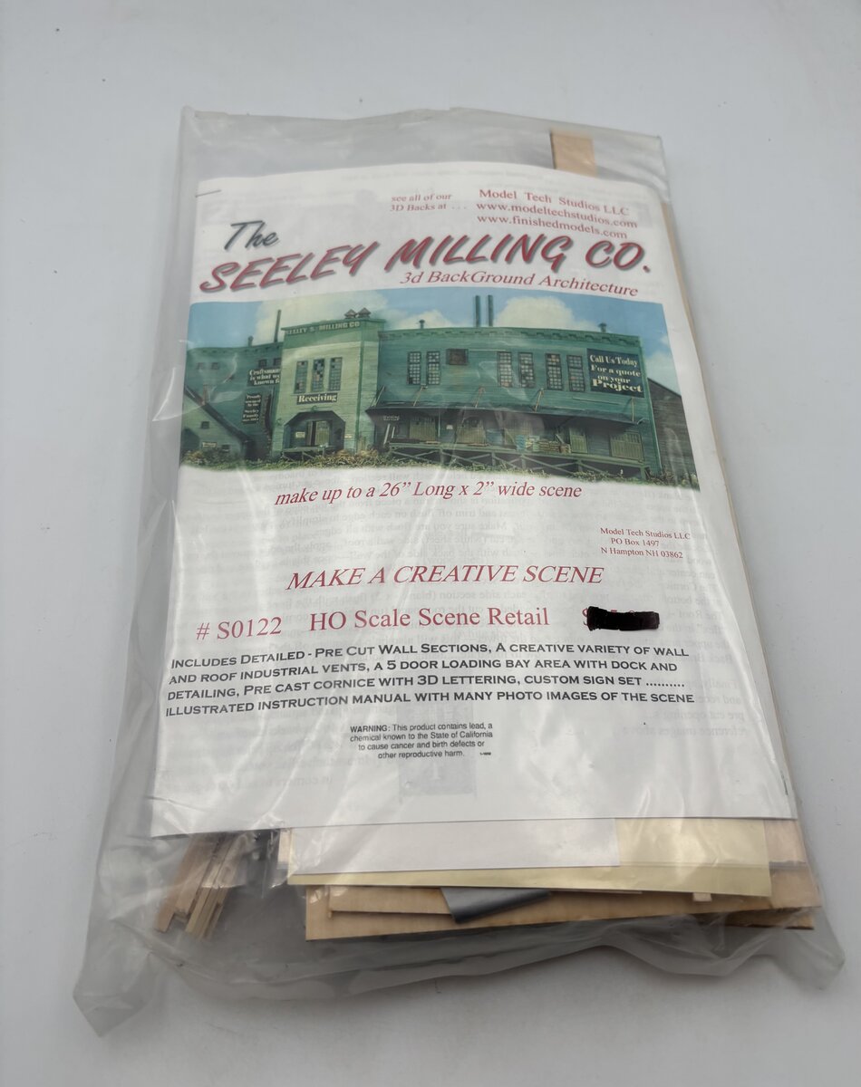 Model Tech Studios S0122 HO The Seeley Milling Co. Kit