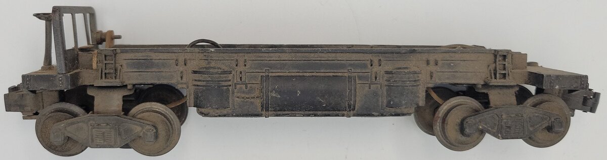Lionel 3459-11 Ore Dump Car Frame Assembly without Brake Wheel, Shaft and Gears