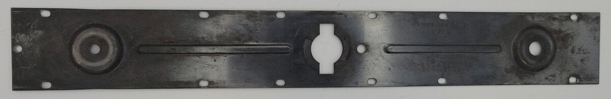 American Flyer 49500-501 Black Lighted Passenger Car Frame with Some Rust