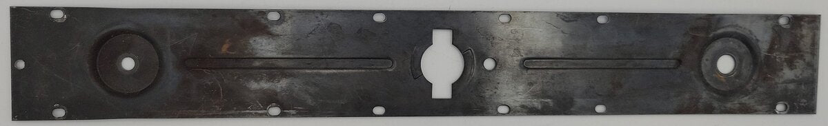American Flyer 49500-501 Black Lighted Passenger Car Frame with Some Rust