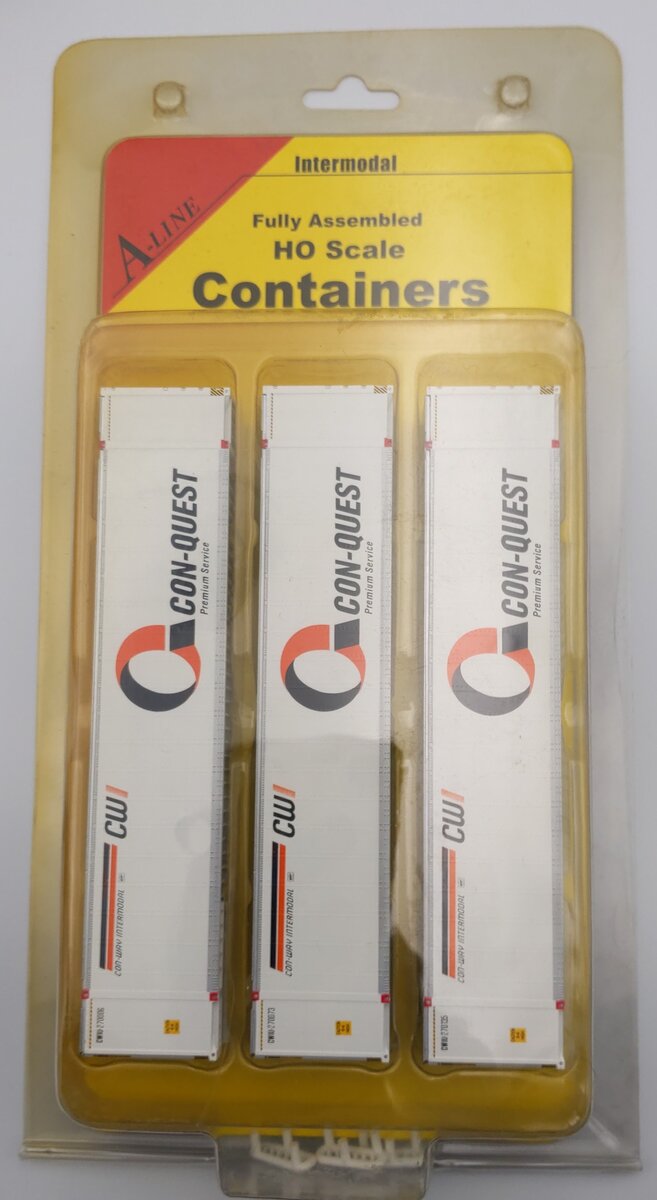 InterMountain 30411-02 (A-Line) HO 48' Smooth Sided Container - Conquest