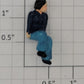 Acme 0817-21 O Gauge Sitting Passenger in Blue Outfit