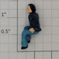 Acme 0817-21 O Gauge Sitting Passenger in Blue Outfit