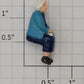 Acme 0823-21 O Gauge Elderly Female Sitting Passenger in Blue Outfit