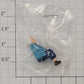 Acme 0823-21 O Gauge Elderly Female Sitting Passenger in Blue Outfit