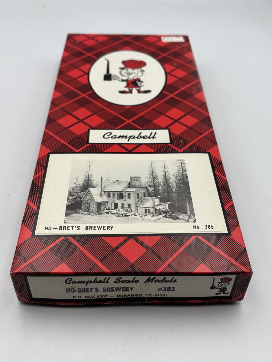 Campbell Scale Models 385 HO Scale Bret's Brewery Build Kit