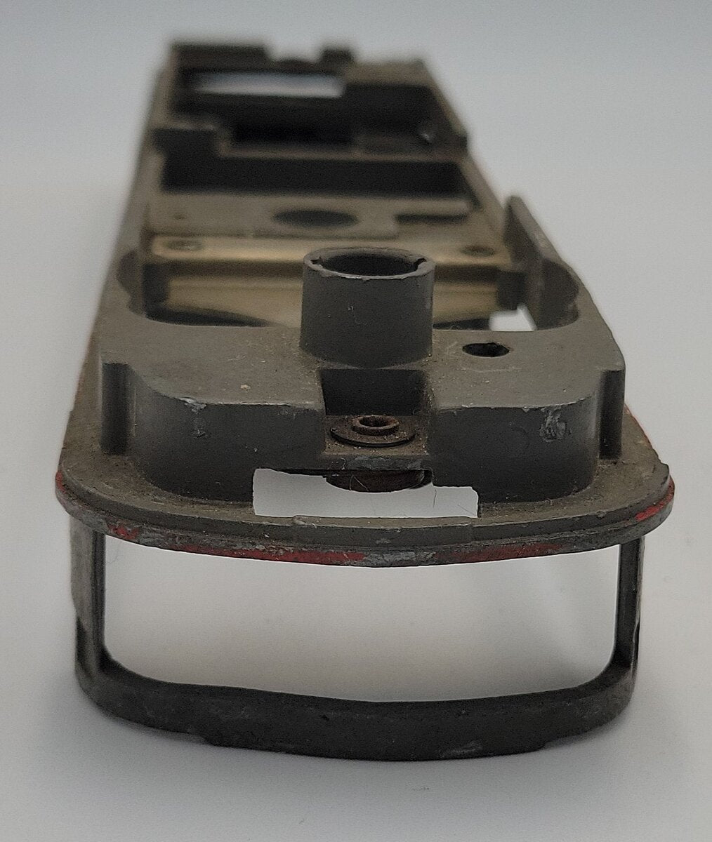 Lionel 2023-48 Gray Alco Frame with Red Striping and Rear Trucks and Coupler