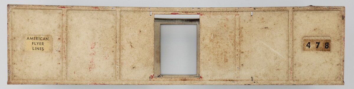 American Flyer 478 American Flyer Lines Tinplate Box Car Shell #478