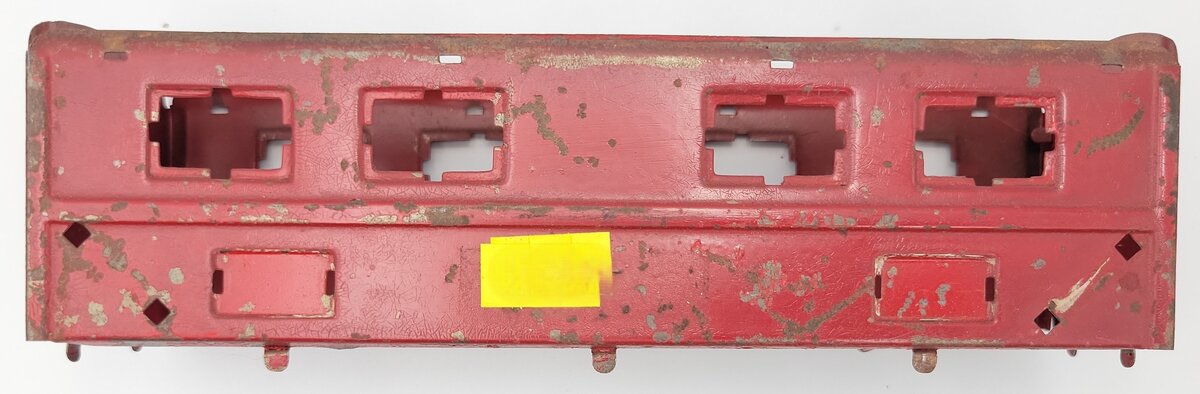 American Flyer 1936-2 American Flyer Lines Red Tinplate Caboose Shell