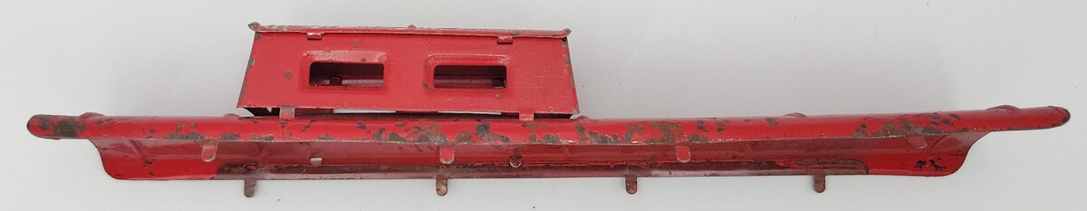 American Flyer 1936-1 American Flyer Lines Red Tinplate Caboose Roof and Cupola